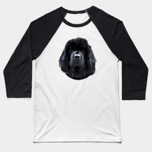 Newfoundland Puppy Dog Baseball T-Shirt